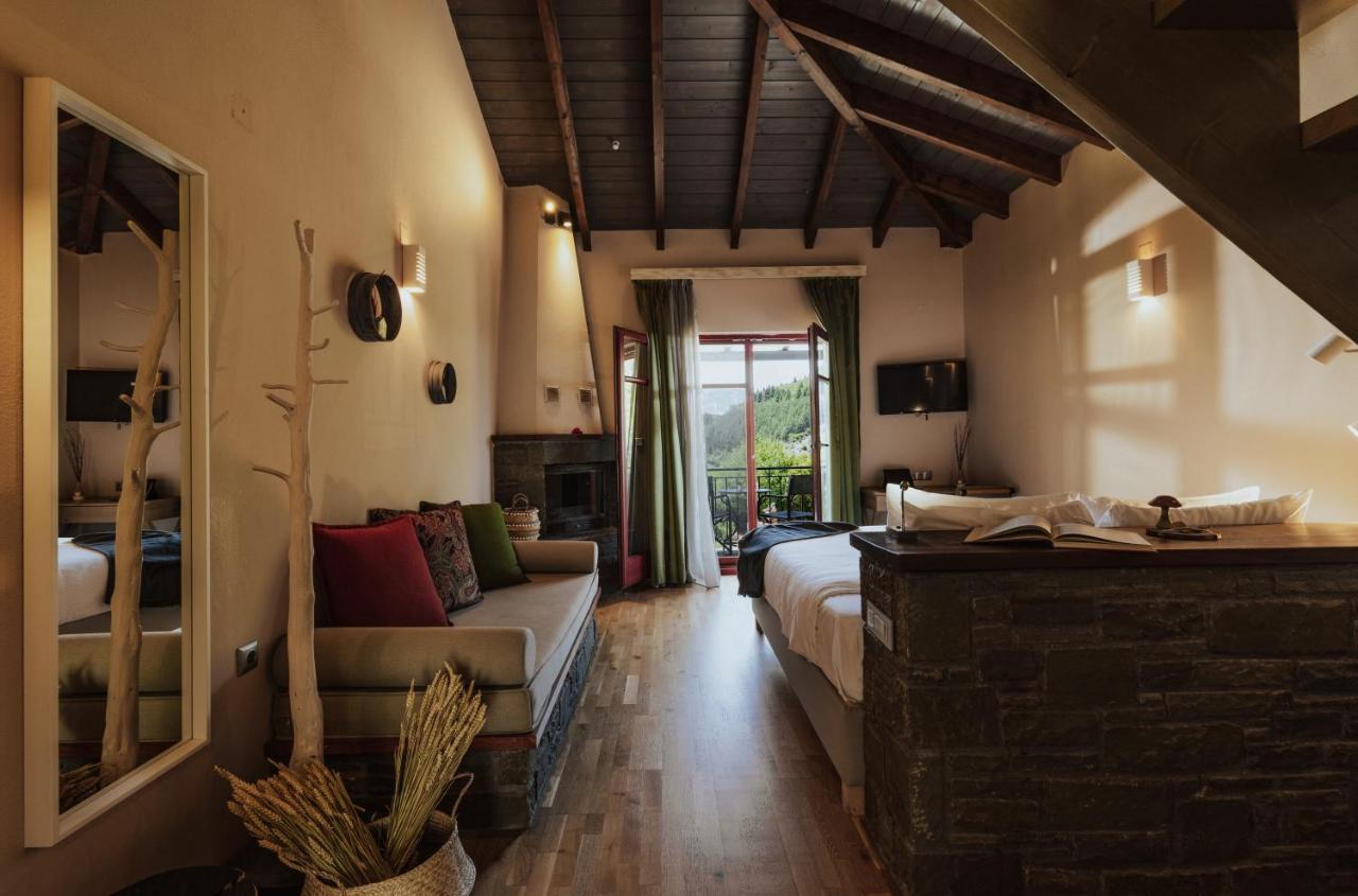 Rouista Tzoumerka Resort Vourgareli Habitación foto